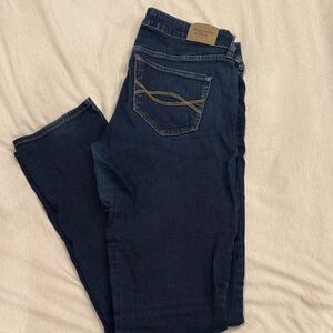 Abercrombie & Fitch Dark Blue Skinny Jeans